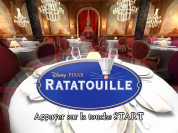Disney-Pixar Ratatouille screen shot title